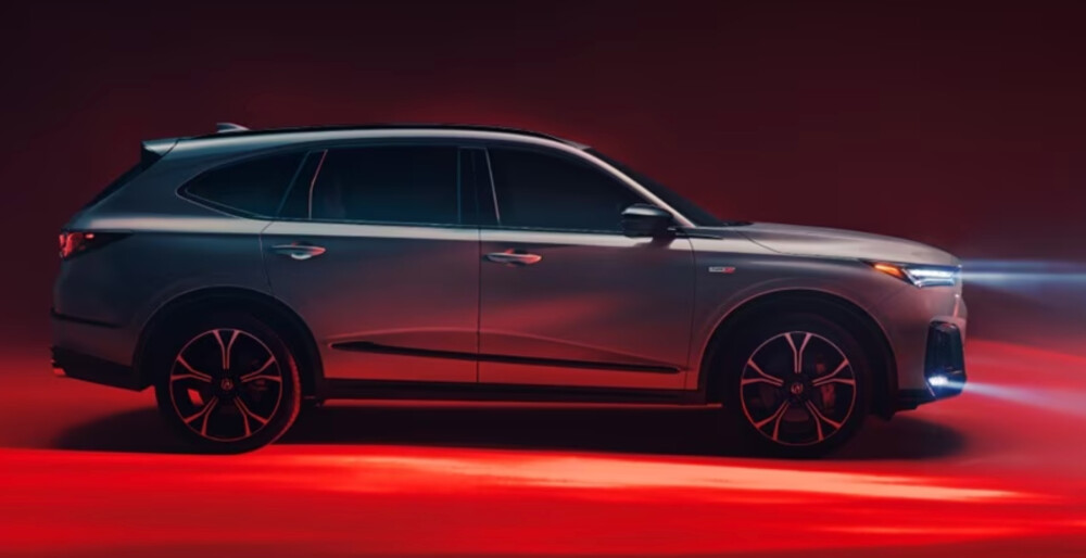 2026 Acura MDX on red floor