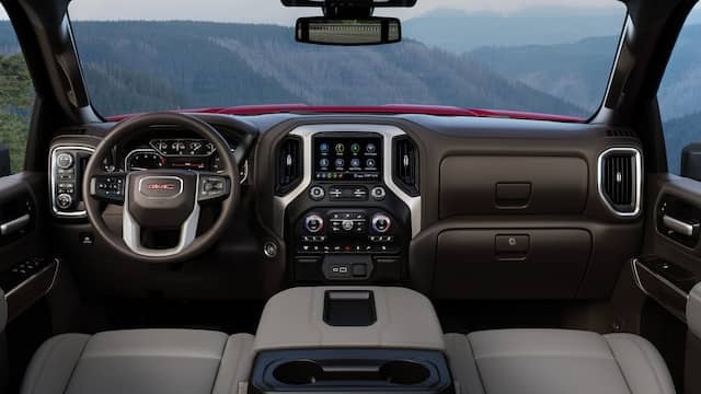 2020 GMC Sierra HD Dash