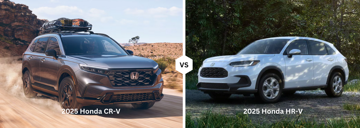 2025 Honda CR-V vs. 2025 Honda HR-V 2025 Honda CR-V vs. 2025 Honda HR-V