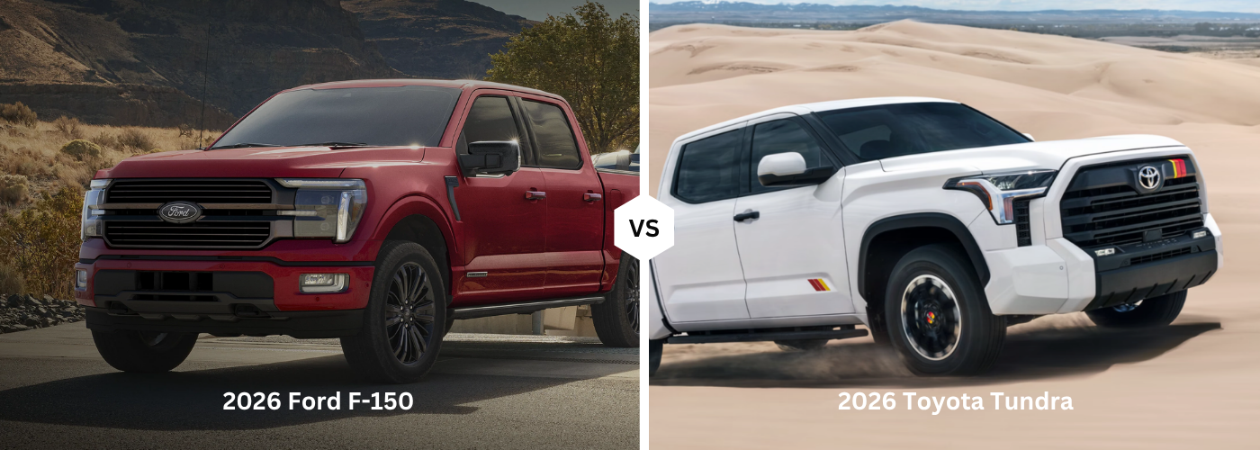 2026 Ford F-150 vs. 2026 Toyota Tundra 2026 Ford F-150 vs. 2026 Toyota Tundra