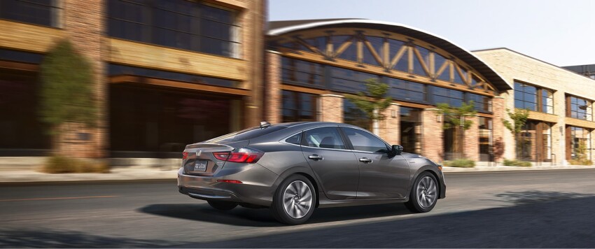 2022 Honda Insight Rear Side View Driving