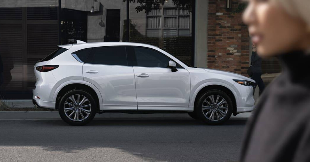 2024 Mazda CX-5 Parked at the Curb