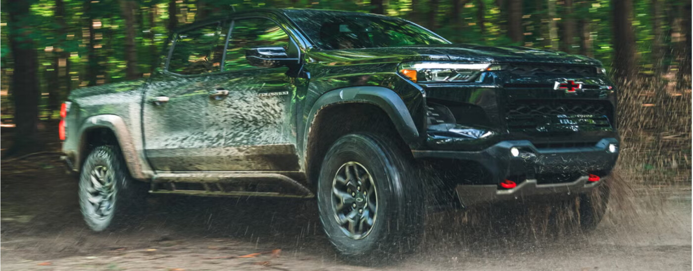 2026 Chevy Colorado in mud