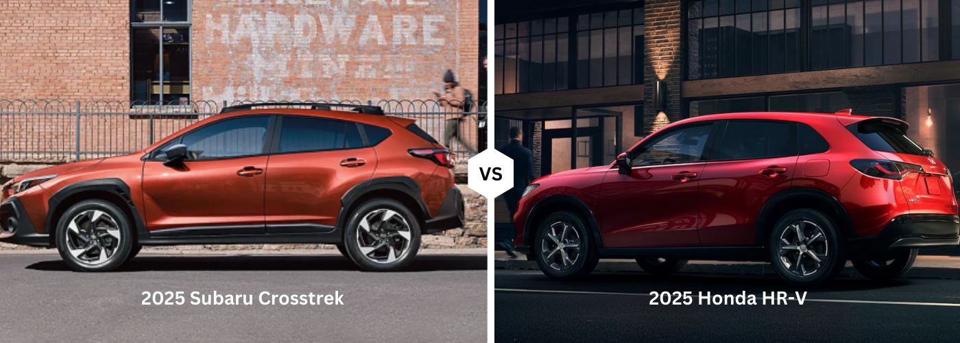 2025 Subaru Crosstrek vs. 2025 Honda HR-V 2025 Subaru Crosstrek vs. 2025 Honda HR-V