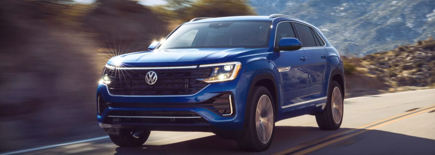 2026 Volkswagen Atlas Cross Sport Driving on Road