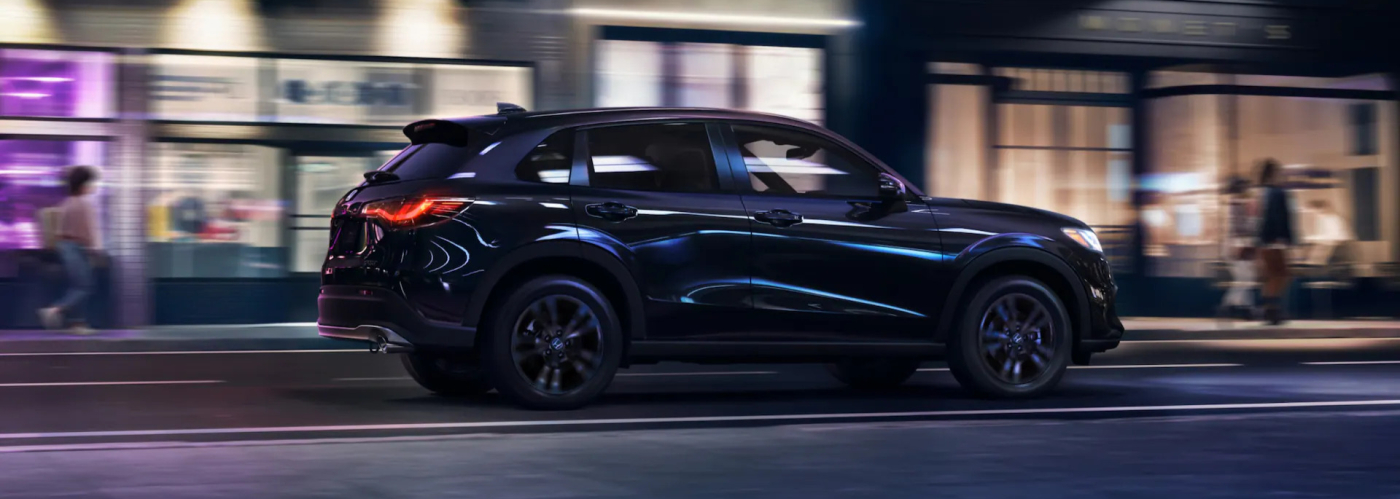 2026 Honda HR-V driving at night