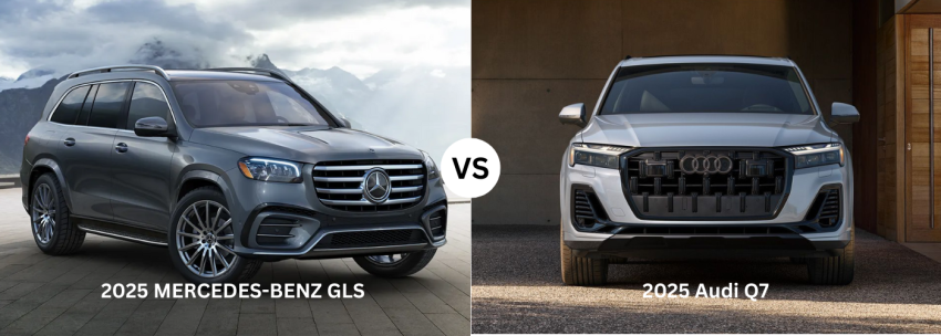 2025 Mercedes-Benz GLS vs Audi Q7