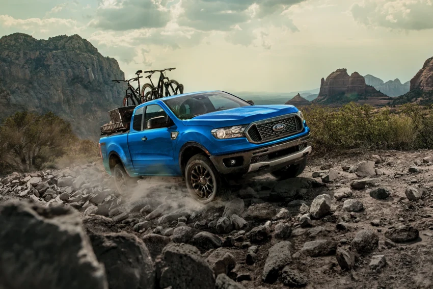 2022 Ford Ranger Off-Roading