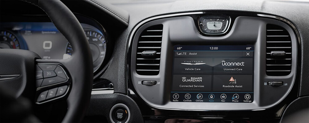 Chrysler UConnect Dashboard Chrysler UConnect Dashboard