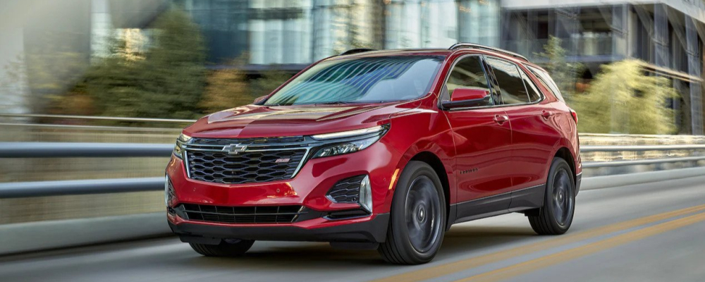 2022 Chevrolet Equinox Driving Through City 2022 Chevrolet Equinox Driving Through City