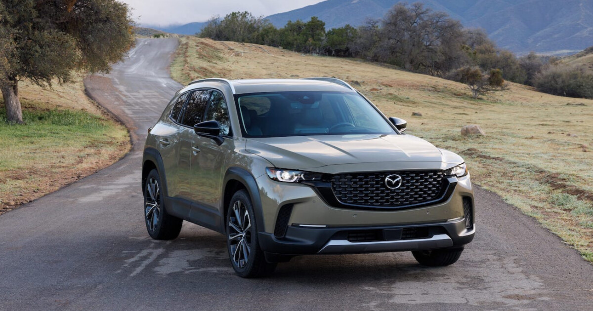 2023 Mazda CX-50 on country road 