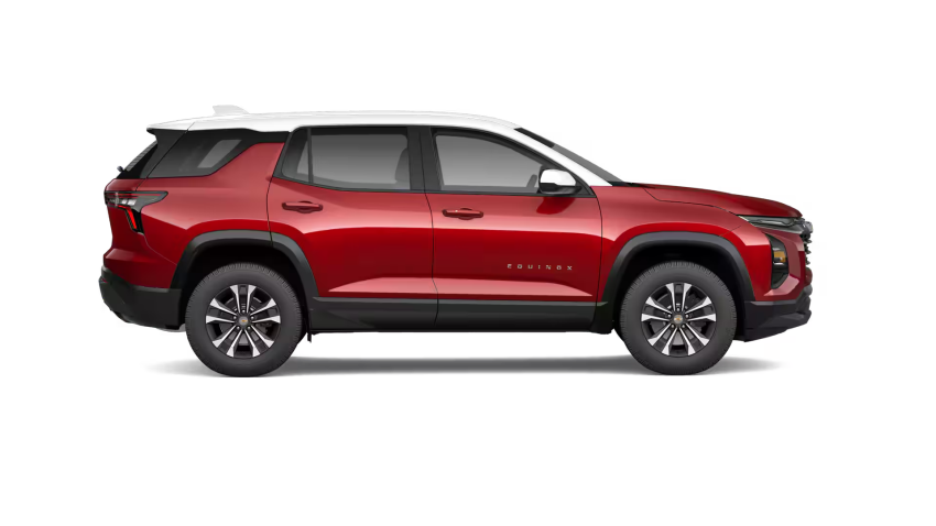 2026 Chevy Equinox LT in Radiant Red Tintcoat with Summit White Roof