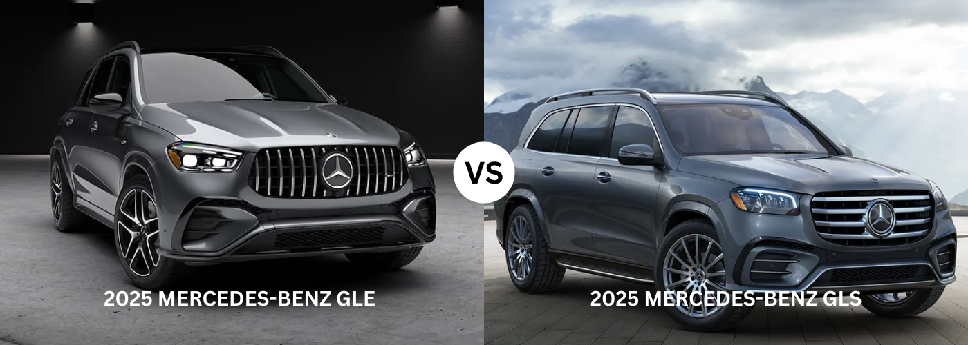 2025 Mercedes Benz GLE vs 2025 Mercedes Benz GLS