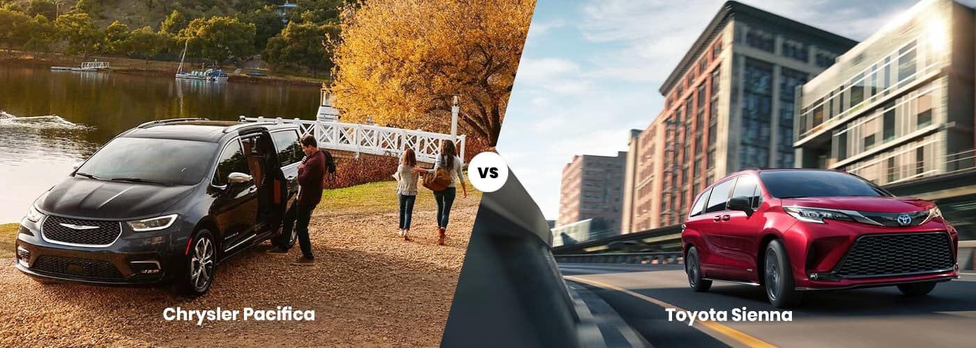 2021 Chrysler Pacifica vs. 2021 Toyota Sienna 2021 Chrysler Pacifica vs. 2021 Toyota Sienna
