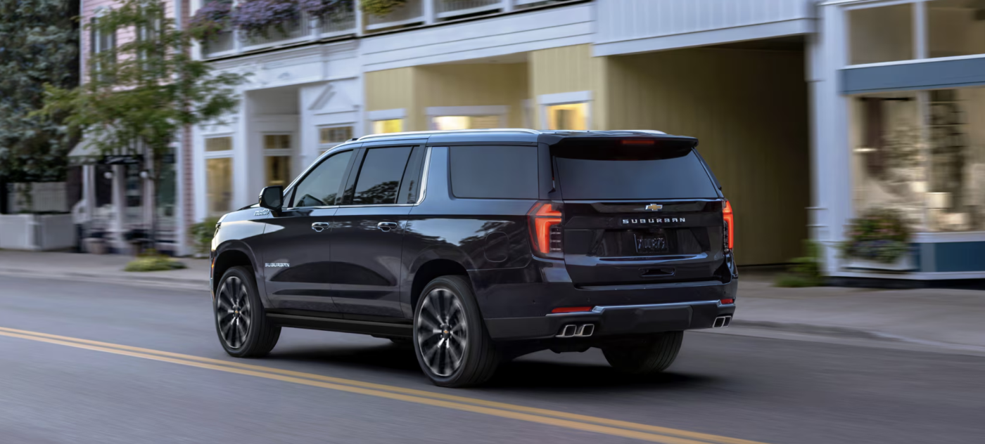 2026 Chevy Suburban High Country in Dark Ash Metallic Color