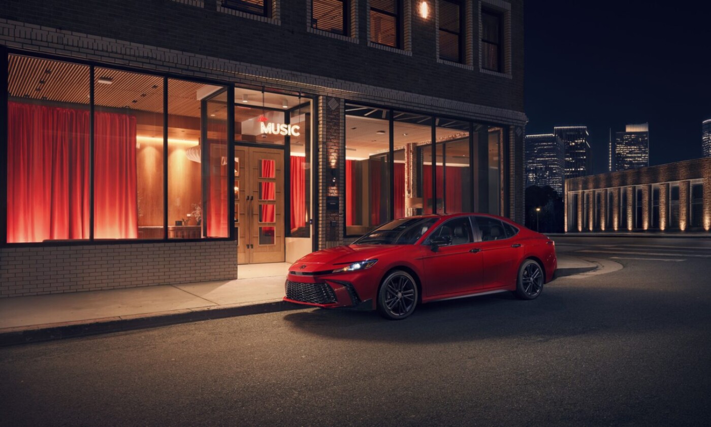 Red 2026 Toyota Camry