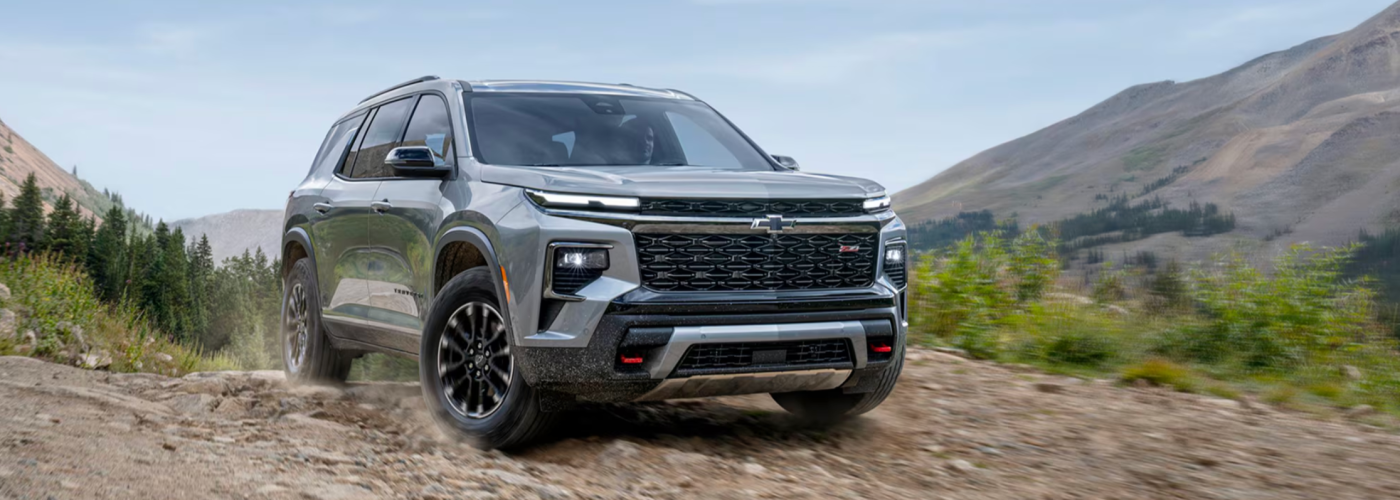 2026 Chevy Traverse Z71 Shown in Sterling Gray Metallic