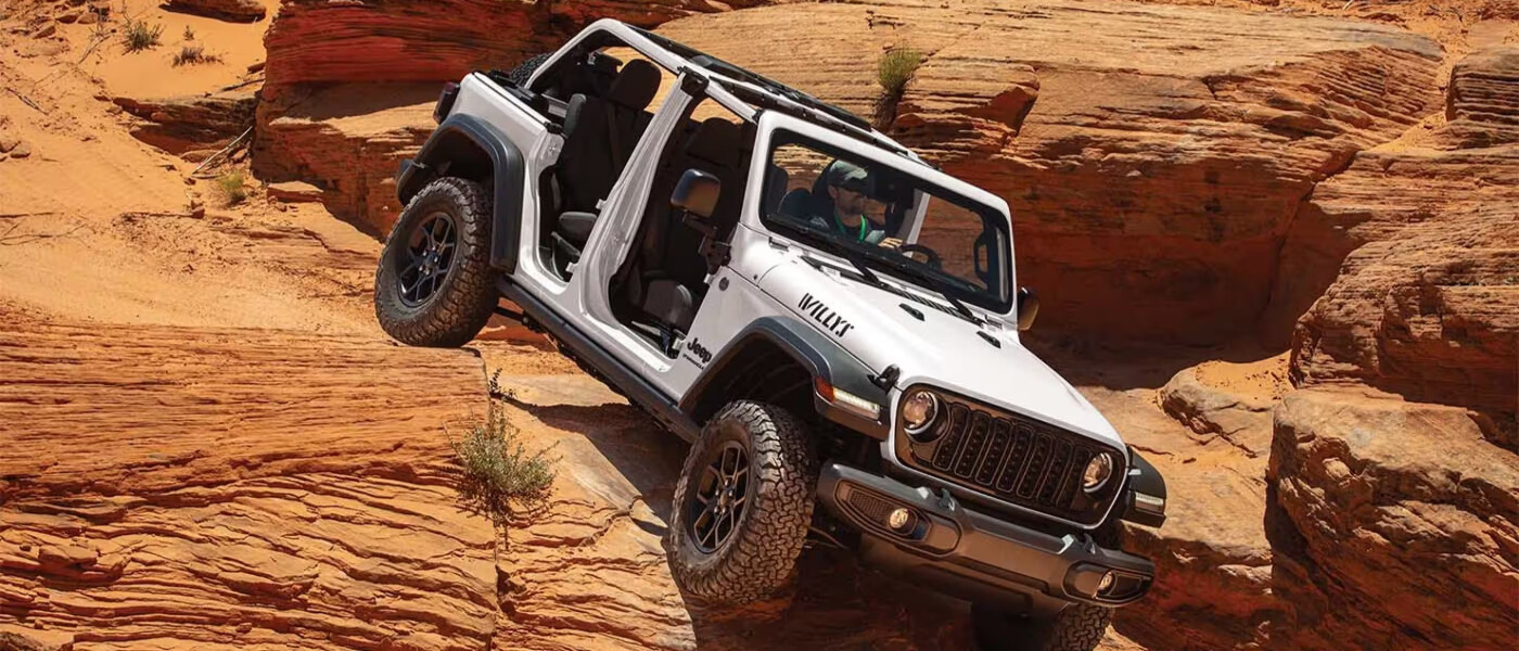 2026 Jeep Wrangler off roading 
