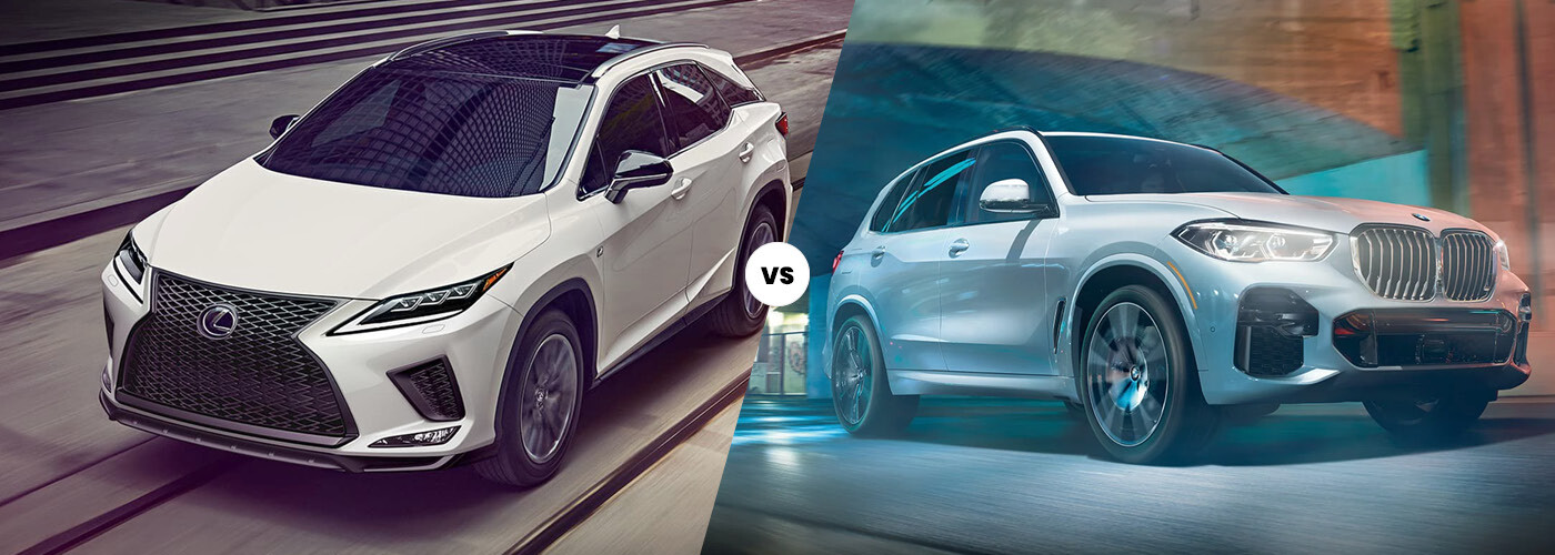 2022 Lexus RX vs. 2022 BMW X5