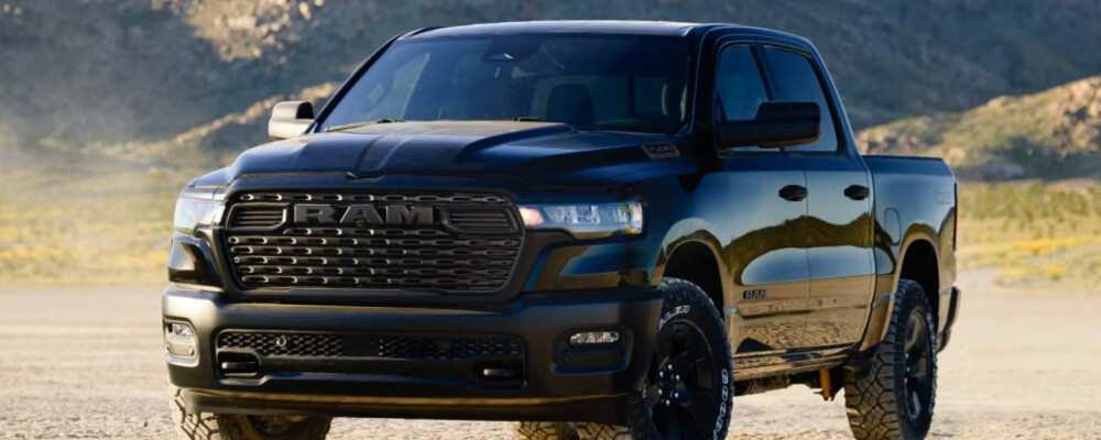 2026 RAM 1500 exterior black 