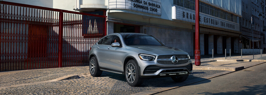 2022 Mercedes-Benz GLC Coupe silver
