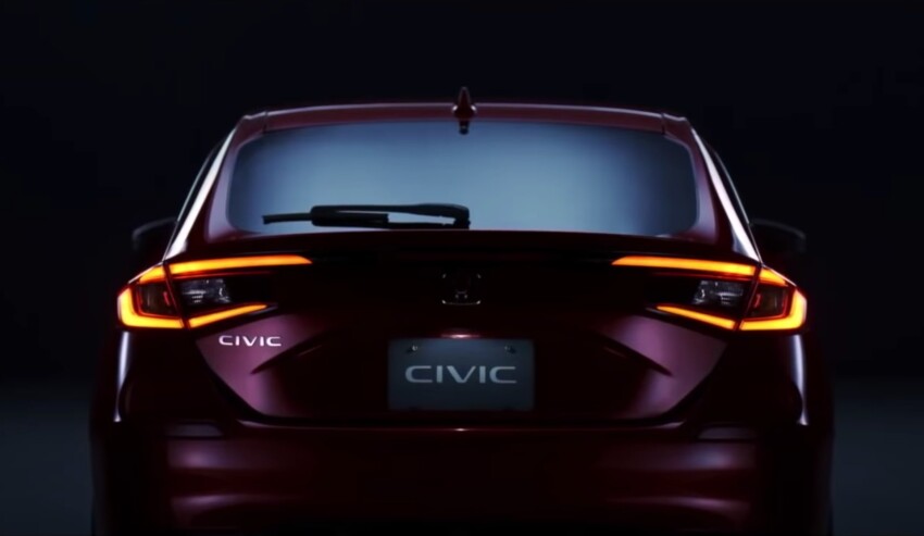 2022 Honda Civic Hatchback rearview