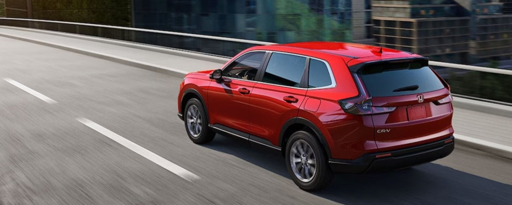 2026 Honda CR-V EX in Radiant Red Metallic Color