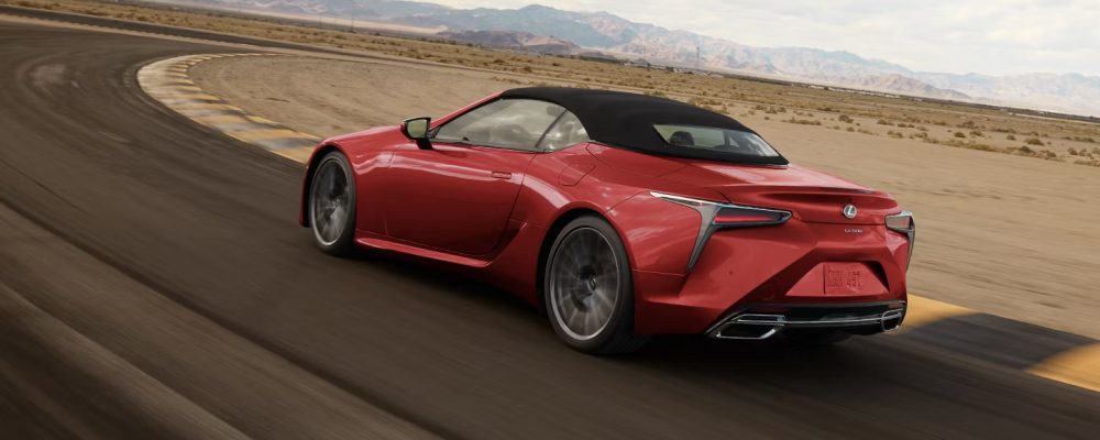 2026 Lexus LC Convertible in Infrared Color 2026 Lexus LC Convertible in Infrared Color