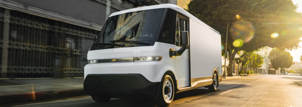 2025 Chevrolet BrightDrop parked on the street