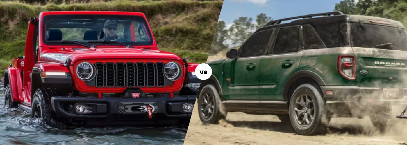 2024 Jeep Wrangler vs. 2024 Ford Bronco 2024 Jeep Wrangler vs. 2024 Ford Bronco