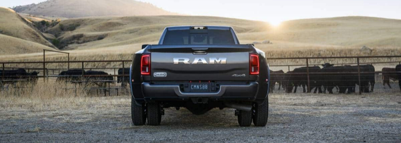 2025 RAM 3500 on a ranch