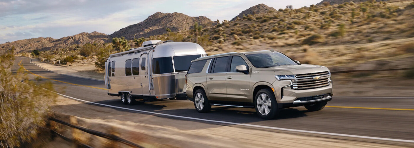 2022 Chevrolet Suburban Towing Trailer