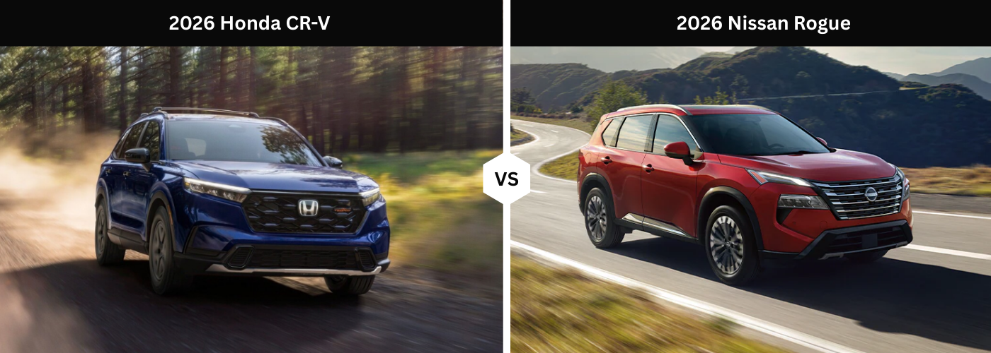 2026 Honda CR-V vs. 2026 Nissan Rogue