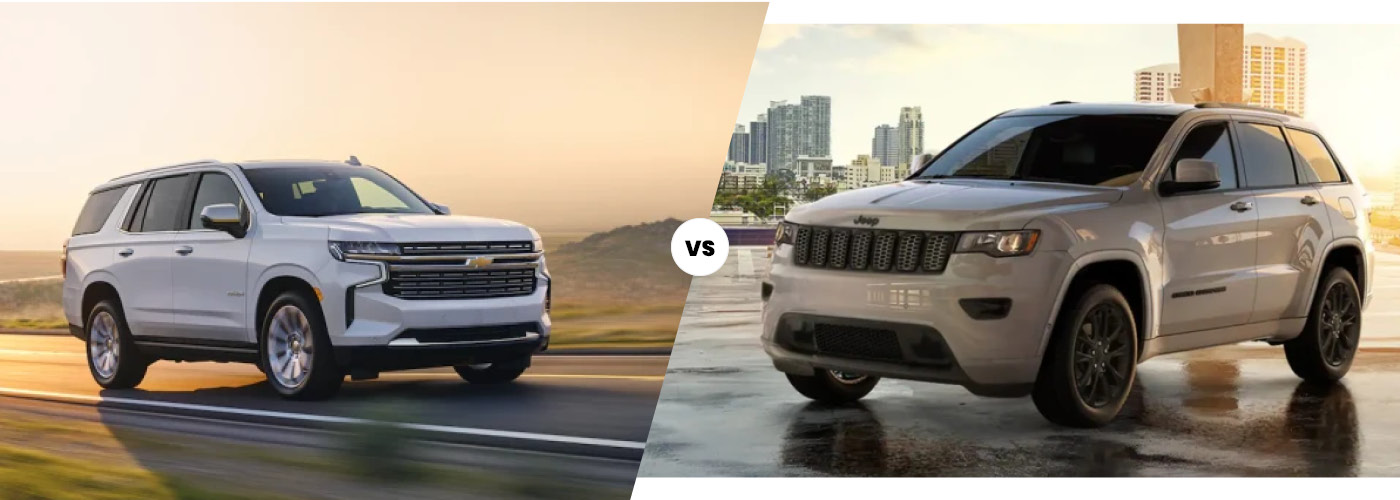 2022 Chevy Tahoe vs. Jeep Grand Cherokee