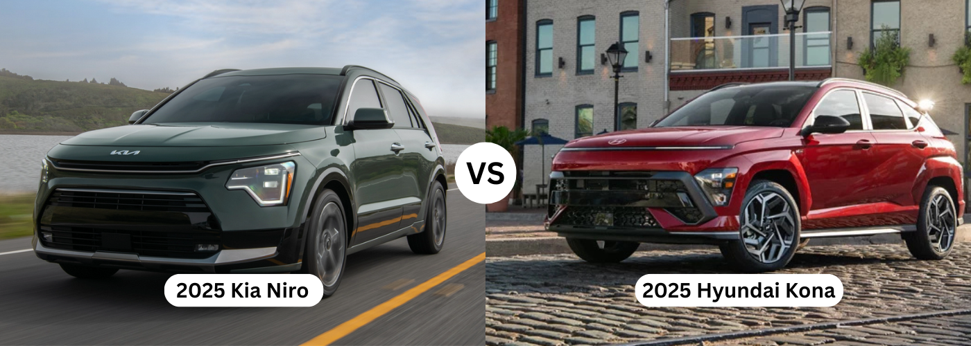 2025 Kia Niro vs. 2025 Hyundai Kona