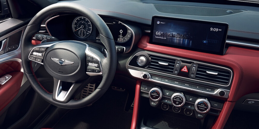 2022 Genesis G70 Interior
