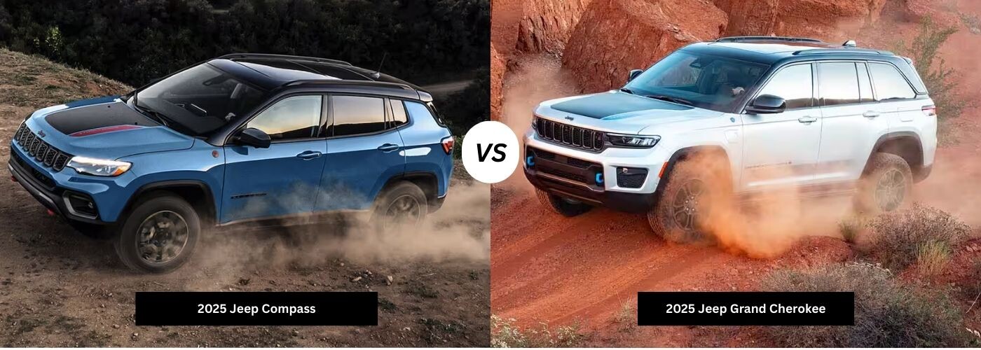 2025 Jeep Compass vs Jeep Grand Cherokee