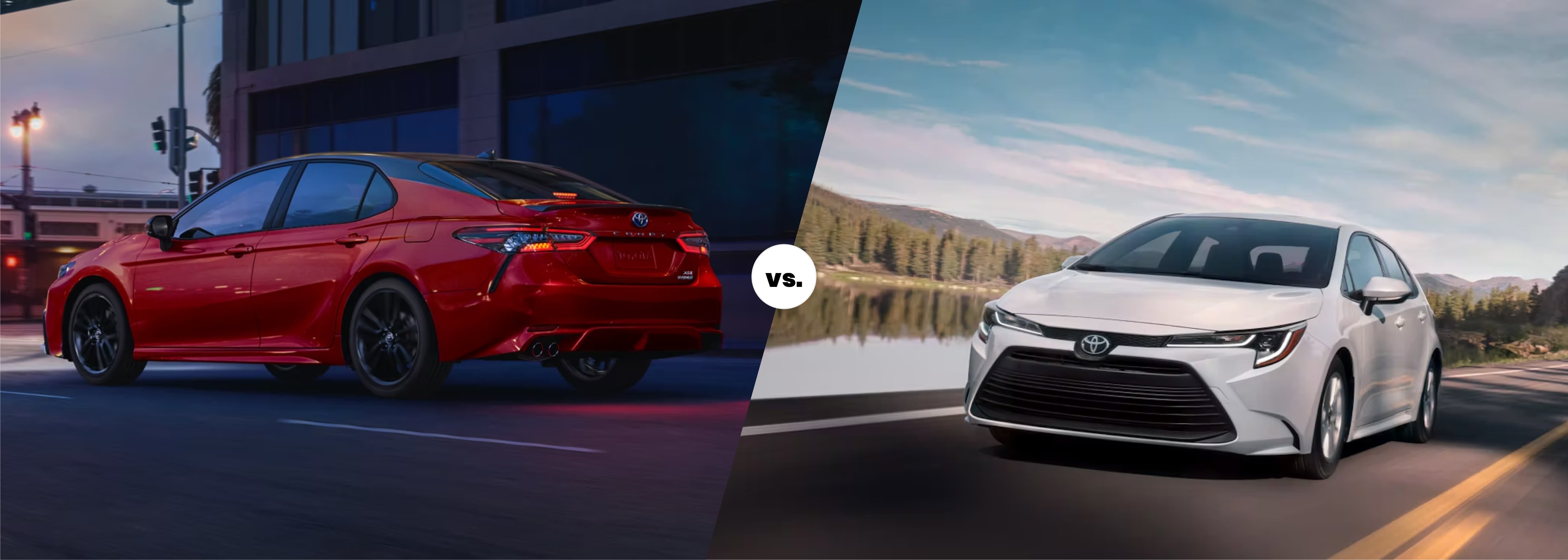 2023 Toyota Camry vs. 2023 Toyota Corolla