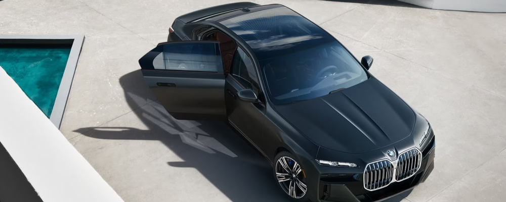 2024 BMW 7 Series Aerial View 2024 BMW 7 Series Aerial View