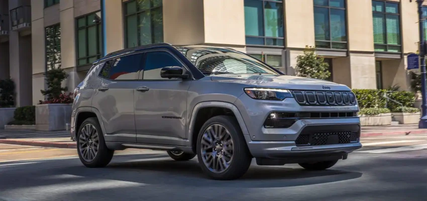 2022 Jeep Compass Driving on Street
