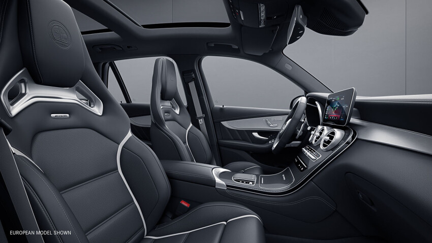 2022 Mercedes-Benz GLC 63 S SUV Front Interior