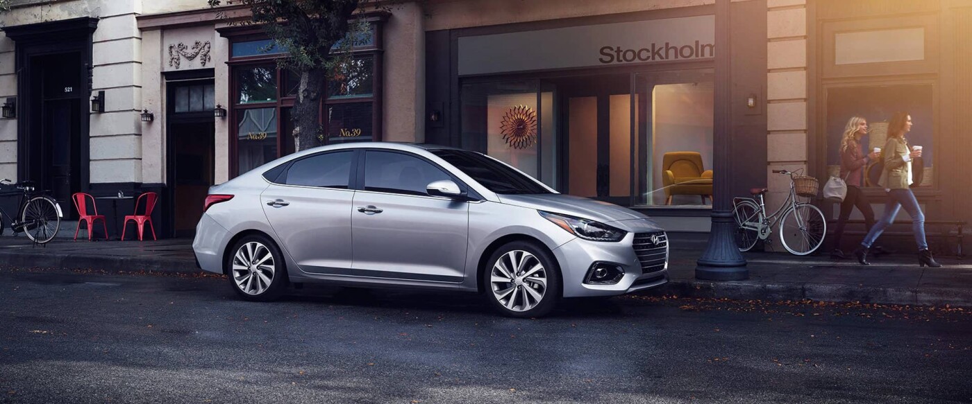 2019 Hyundai Accent Parked