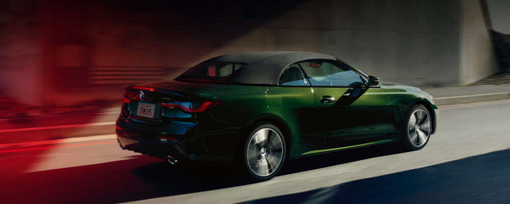 2023 BMW 4 Series 2023 BMW 4 Series driving on a road