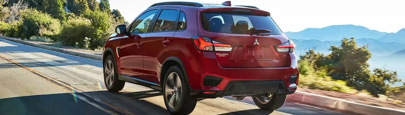 2020 Mitsubishi Outlander Sport on the road