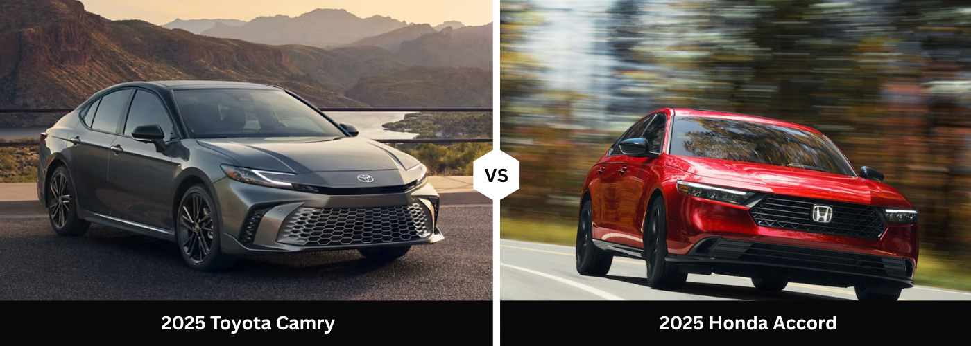 2025 Toyota Camry vs. 2025 Honda Accord