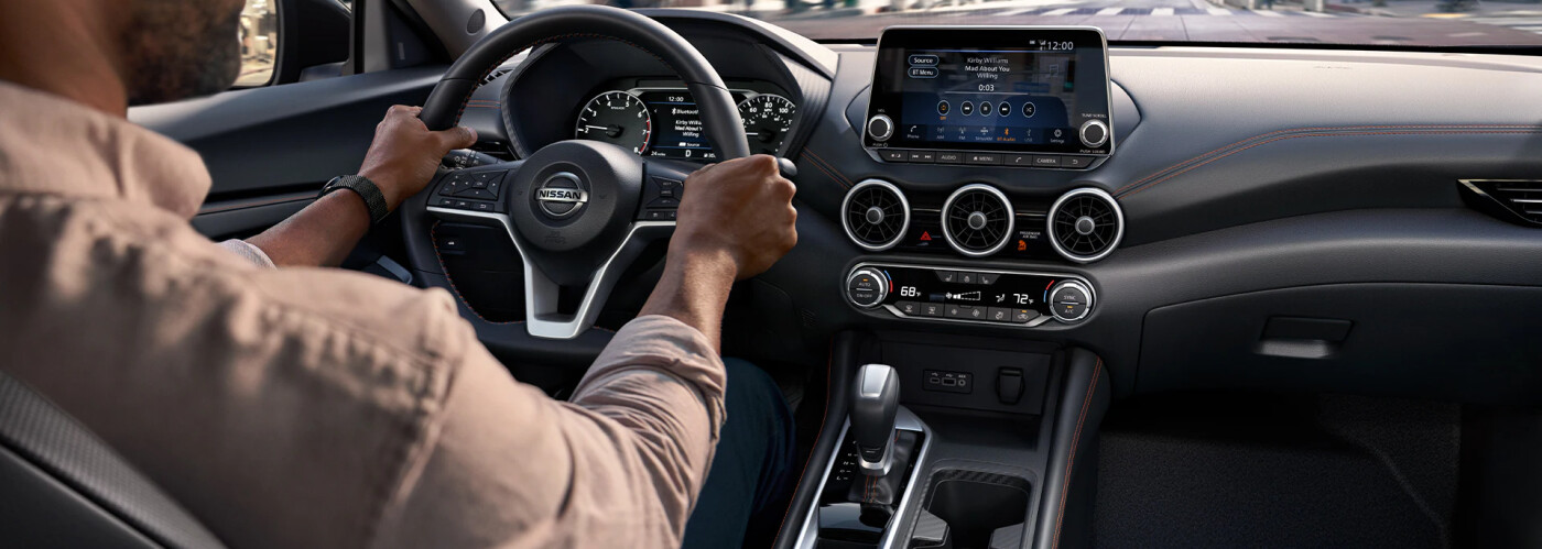 2023 Nissan Sentra Interior View of Front Controls 2023 Nissan Sentra Interior View of Front Controls