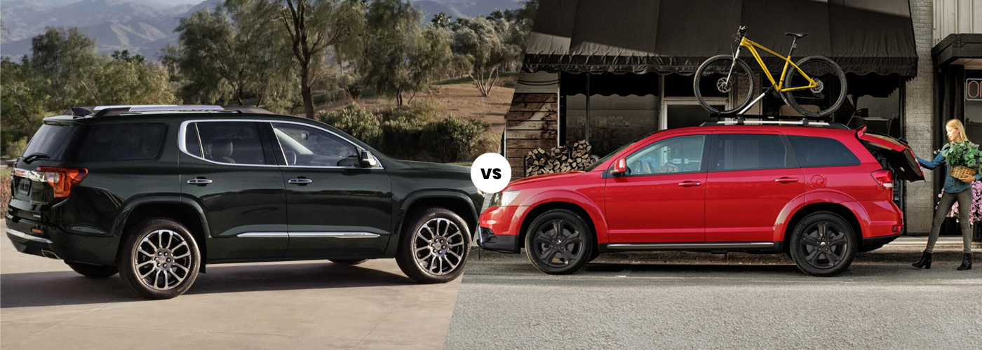 GMC Acadia vs. Dodge Journey Rocky's Auto Credit
