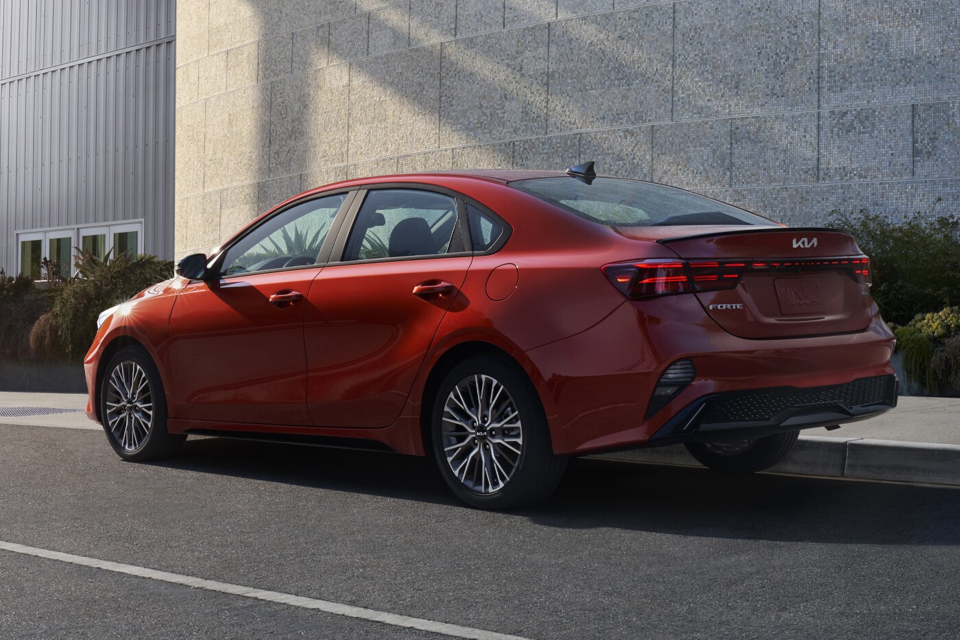 2022 Kia Forte parked on a street