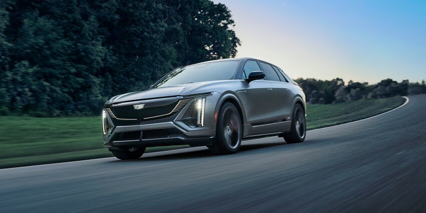 2026 Cadillac LYRIQ driving