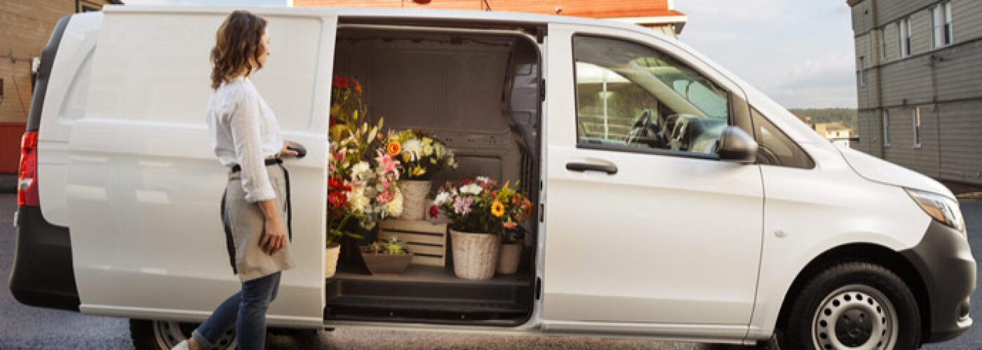 2023 Mercedes-Benz Metris Interior Flower Shop